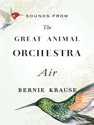 cover image of Sounds from the Great Animal Orchestra